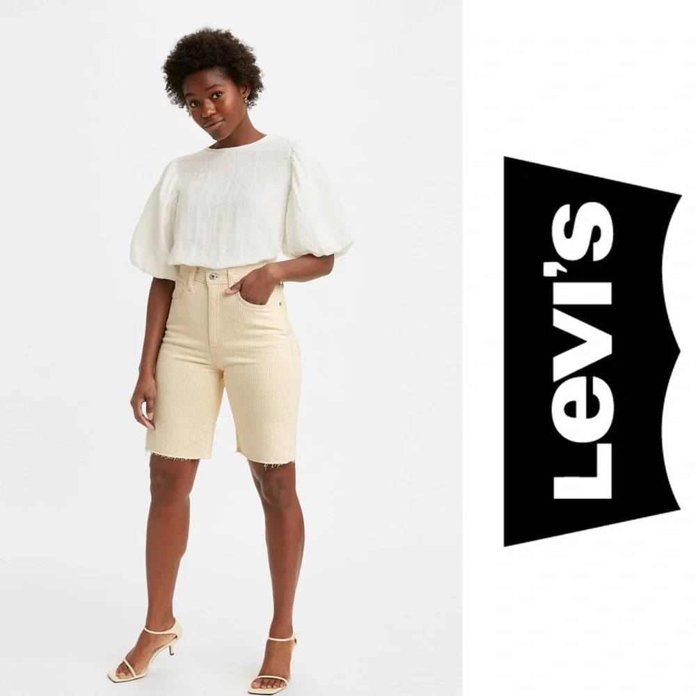 Levi’s Made & crafted column High-rise short - Picture 2 of 8